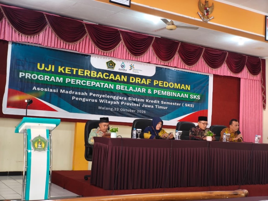 Tingkatkan Mutu Pendidikan yang Adaptif, MTs Terpadu Roudlotul Qur’an Ikuti Uji Keterbacaan Pedoman Percepatan Belajar dan Sistem Kredit Semester (SKS)