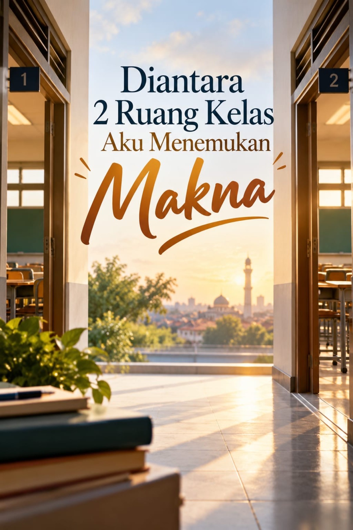 Diantara dua ruang kelas,Aku menemukan makna