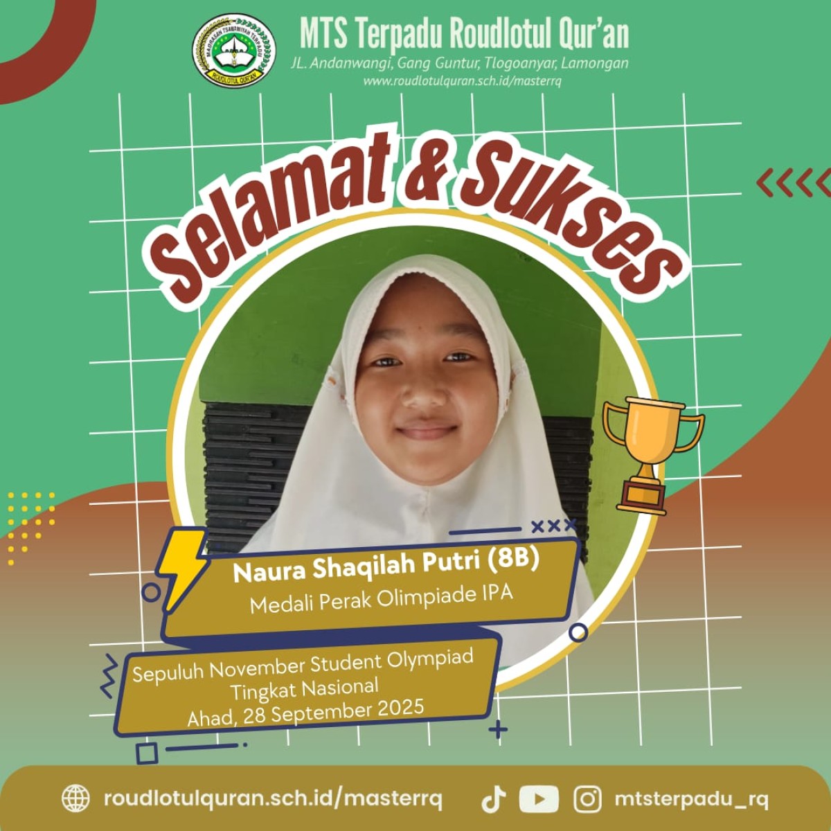  Sepuluh November Student Olympiad (SNSO)